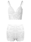 Lace Bra And Panties Two-piece Lingerie Set