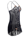 Lace Lingeries Bow Sling Dress