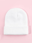 Letter Embroidery Beanie