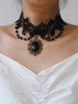 Gemstone Decor Necklace