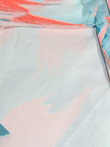 Women Printed Halter Bandage Crop Top & Maxi Dress Sets