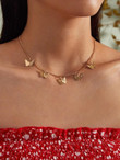 1pc Butterfly Charm Necklace