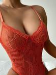 Lingeries Sling Lace Sleeveless One Piece Underwear