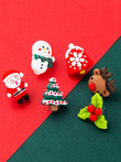 Women's Earrings Cute Snowman Christmas Tree Earrings