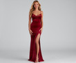 Taylor Glitter Velvet Mermaid Dress