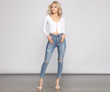 Taylor High Rise Cropped Skinny Jeans