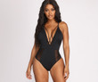 Made For Sunny Dayz Black One Piece Bathing Suit