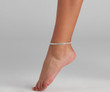Luxe Shine Rhinestone Anklet