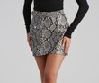 Stylish Vixen Belted Mini Skirt