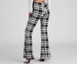 Mad About Plaid Flare Pants