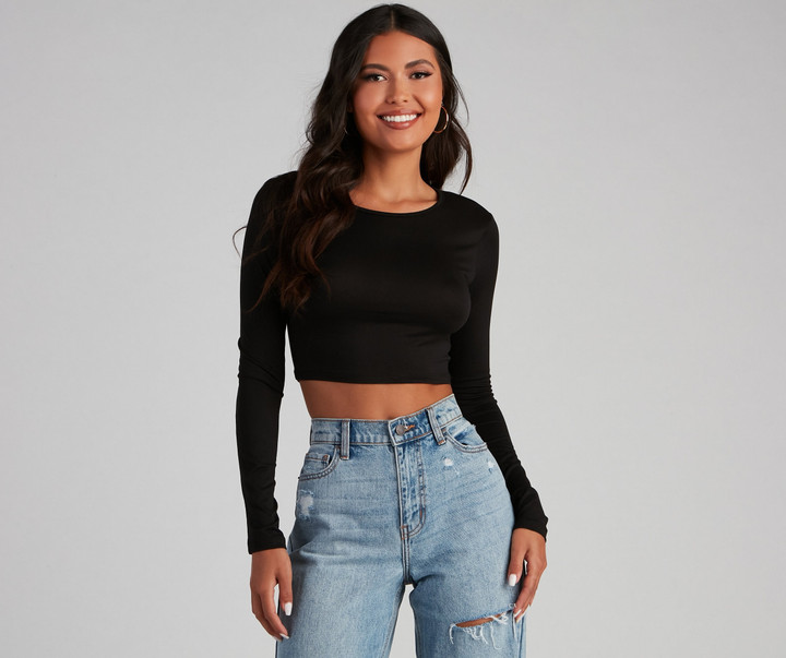The Basic Crew Knit Top