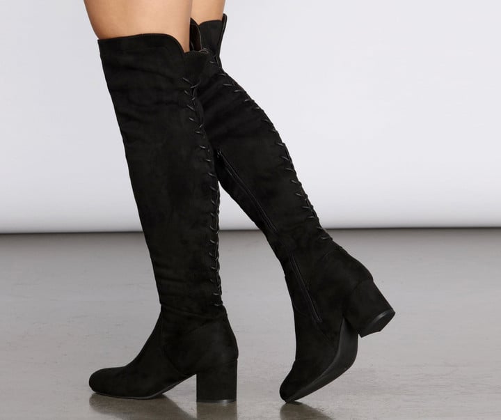 Let Them Look Thigh High Boots