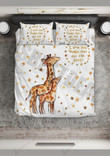 Giraffe All The Stars Printed Bedding Set Bedroom Decor