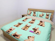 Cute French Bulldog Bedding Set Bedroom Decor