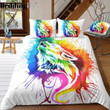 Colorful Howling Wolf Cl23100095Mdb Bedding Sets