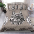 Owl Mandala Pattern Printed Bedding Set Bedroom Decor