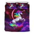 Unicorn With Rainbow Mane Bedding Set Bedroom Decor