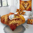 Tribal Lion 3D Printed Bedding Set Bedroom Decor