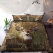 Wild Hunting Deer Printed Bedding Set Bedroom Decor