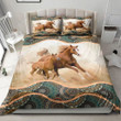 Brown Horse Pawslovely 3D Bedding Set Bedroom Decor