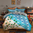 Abstract Turtle Pattern Printed Bedding Set Bedroom Decor