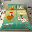 Chicken Lovers Bedding Set Hhc170664