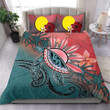 Palau Turtle And Sun Bedding Set Bedroom Decor