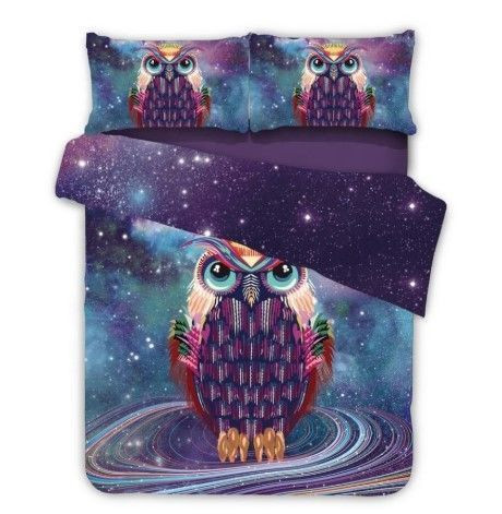 Space Owl Bedding Set Iy