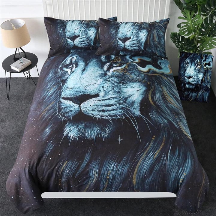 In The Darkness Lion Bedding Set (Duvet Cover & Pillow Cases)