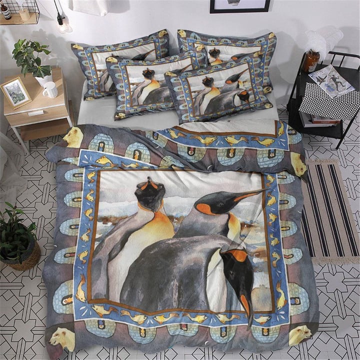 Penguin Cotton Duvet Cover Bedding Sets