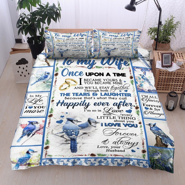 Blue Cardinal To My Wife Clh2312026B Bedding Sets
