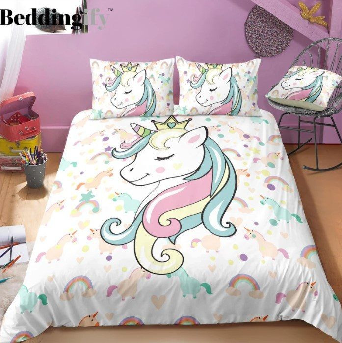Super Cute Unicorn Clh1410368B Bedding Sets