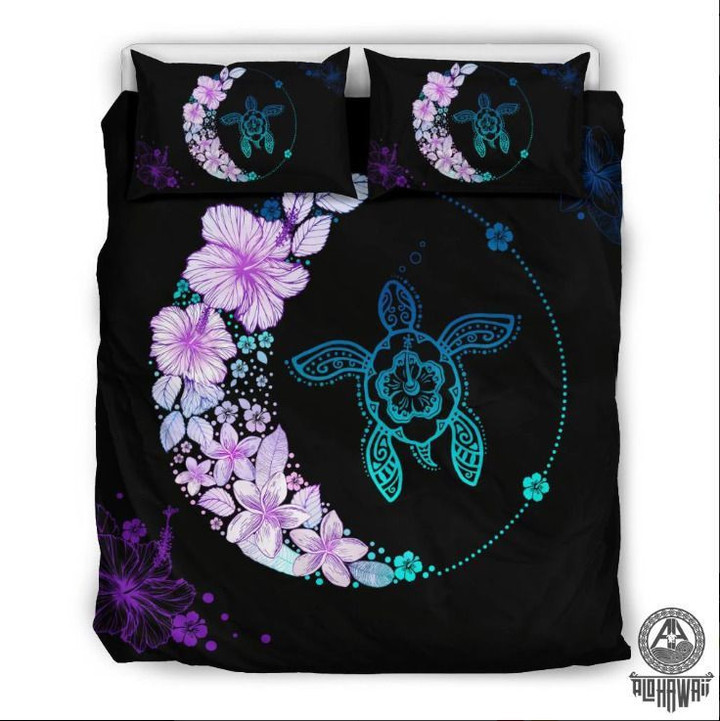 Hawaii Colorful Flower Turtle Clm0910101B Bedding Sets
