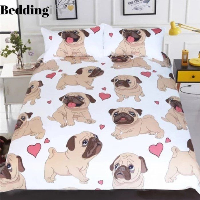 Cute Pug Clh1410094B Bedding Sets
