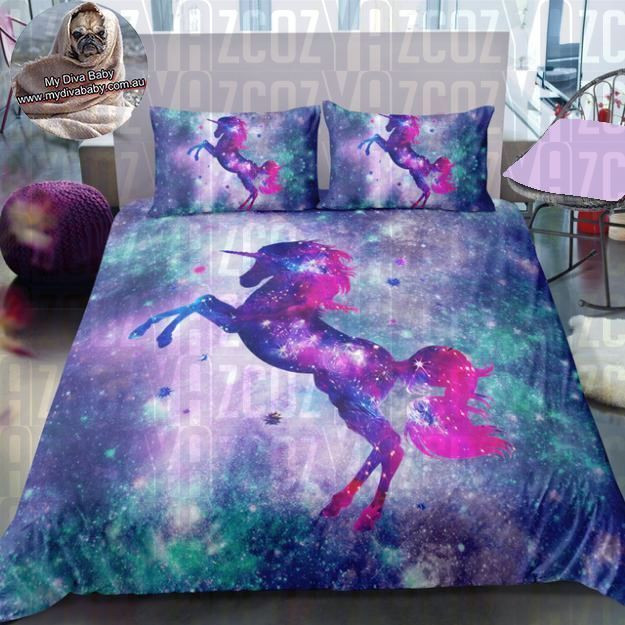 Cosmic Unicorn Bedding Set Rbsmt Nofyuss