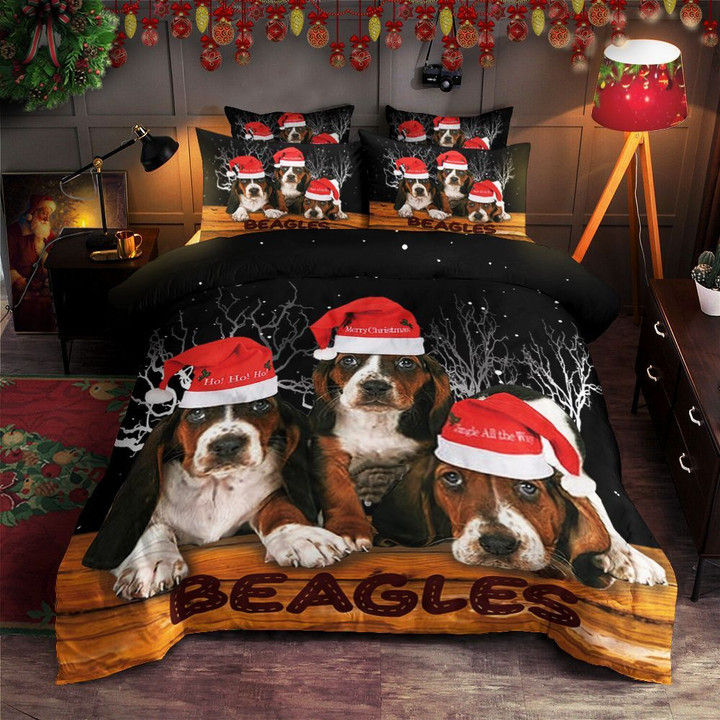 Beagles Merry Christmas Cg0611003T Bedding Sets