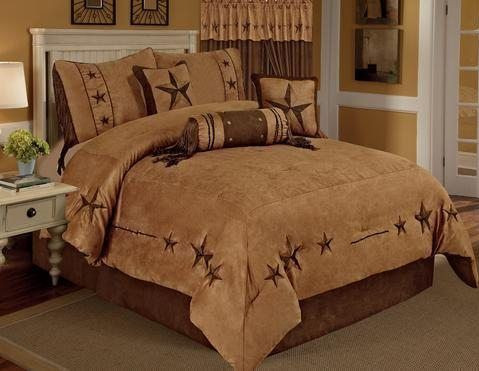 Camel Brown Texas Star Western Star Clm2110108B Bedding Sets