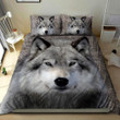 Gray Wolf Bedding Set Bbb060791Ht