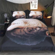 Yin And Yang Wolves Black Wolf Cla22101277B Bedding Sets