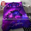 Galaxy Unicorn Personalized Custom Name Duvet Cover Bedding