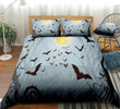 Bats Halloween Comfortable Bedding Set Home Decor
