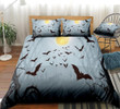 Bats Halloween Comfortable Bedding Set Home Decor