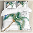 Parrot Falling Palm Tree Bedding Set Bedroom Decor