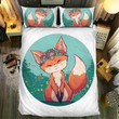 Lovely Fox Printed Bedding Set Bedroom Decor
