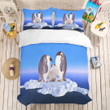3D Polar Bear Moon Bedding Set Bedroom Decor