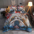 Bulldog Hm240808T Twin Queen King Cotton Bed Sheets Spread Comforter Duet Cover Bedding Sets