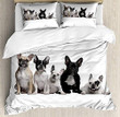Bulldog Family Cla0510090B Bedding Sets