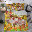 Pig Tl160959T Cotton Bed Sheets Spread Comforter Duvet Cover Bedding Sets