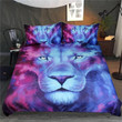 Lion Galaxy Bedding Set 