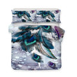 Peacock Feathers Bedding Set All Over Prints